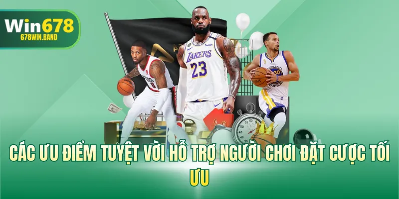 Các ưu điểm hỗ trợ người chơi đặt cược thể thao hiệu quả